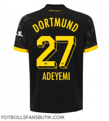 Borussia Dortmund Karim Adeyemi #27 Replika Bortatröja 2023-24 Kortärmad